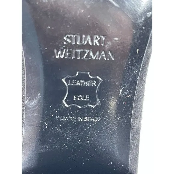 Stuart Weitzman Black Pearl Bacari Boots/Booties Size 6 M