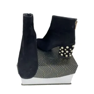 Stuart Weitzman Black Pearl Bacari Boots/Booties Size 6 M