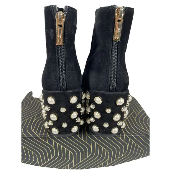 Stuart Weitzman Black Pearl Bacari Boots/Booties Size 6 M