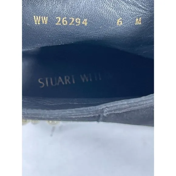 Stuart Weitzman Black Pearl Bacari Boots/Booties Size 6 M