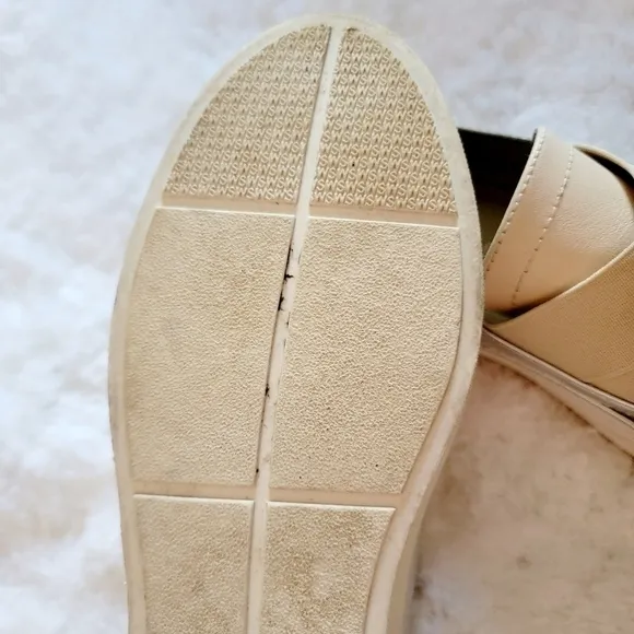 Stuart Weitzman Leather Slip-On Sneakers
