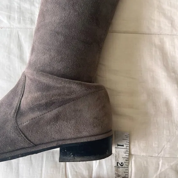 Stuart Weitzman Lowland Boot 6.5M Londra Suede