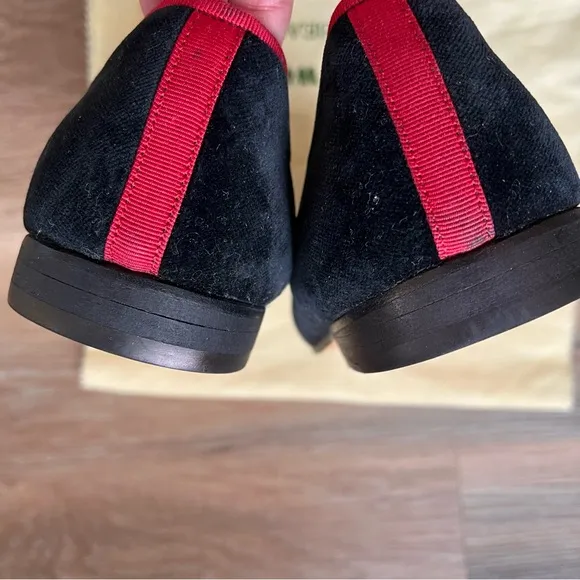 Stubbs &amp; Wootton Vintage Velvet Devil Slippers Shoes