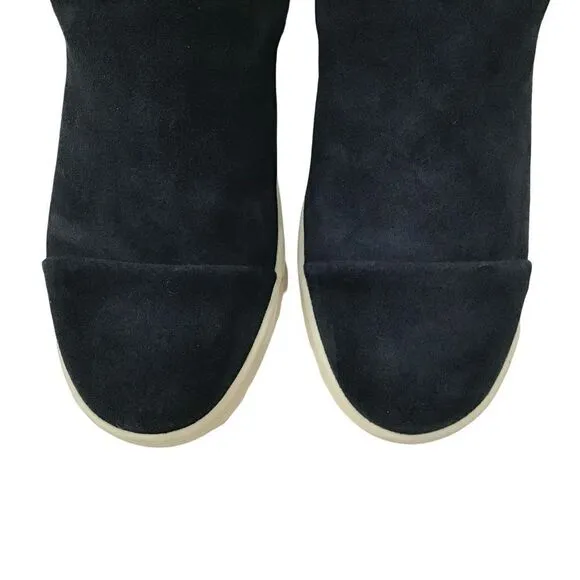 Suede/Faux Sherpa, Ankle Boots, Ellen Degeneres, Size 8.5
