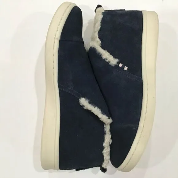 Suede/Faux Sherpa, Ankle Boots, Ellen Degeneres, Size 8.5