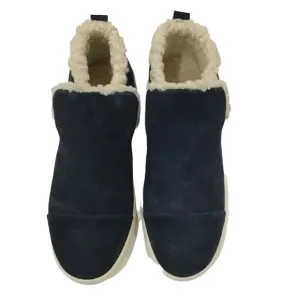 Suede/Faux Sherpa, Ankle Boots, Ellen Degeneres, Size 8.5