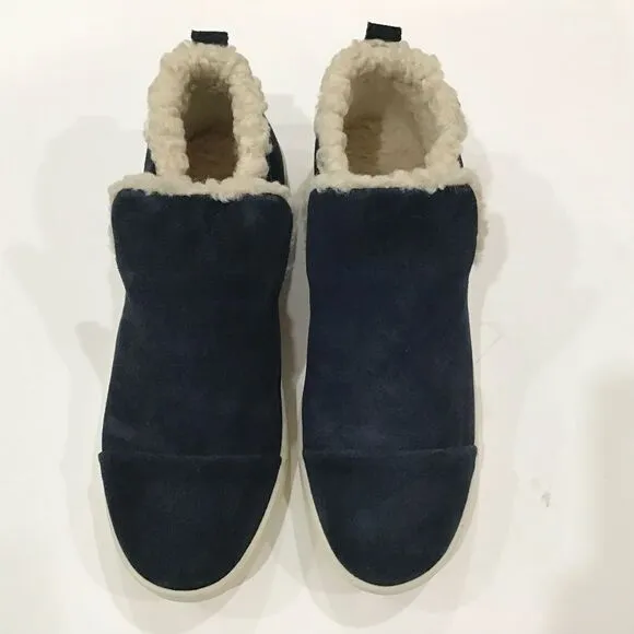 Suede/Faux Sherpa, Ankle Boots, Ellen Degeneres, Size 8.5