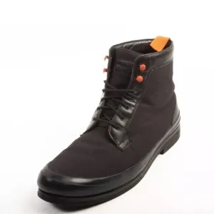 SWIMS Mens Black Non-Slip Water Resistant George Round Toe Chukka Boots 6