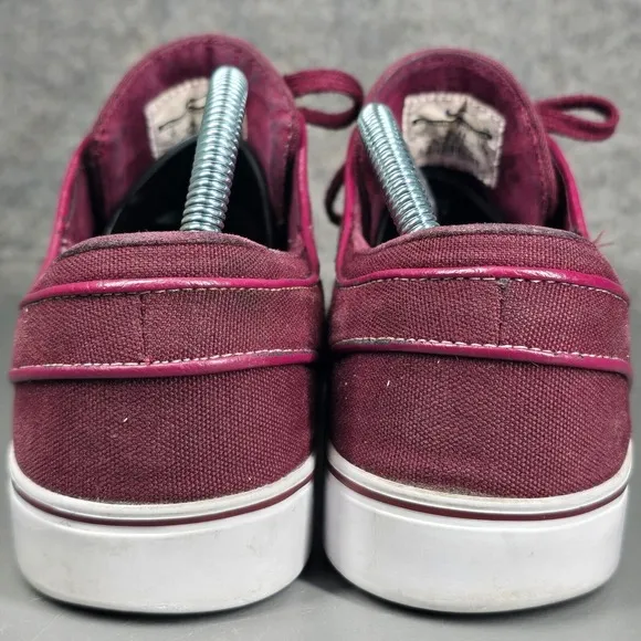 Sz 10 - Nike Stefan Janoski Mens Skateboarding Shoes‎ Sneakers Burgundy