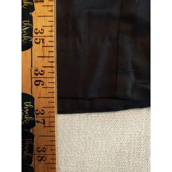 Talbots Petites 2P Sheath Dress V‎ Neck Notch Loop Accent Sleeveless Cotton