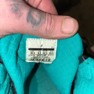 Teal Sneakers with Logo