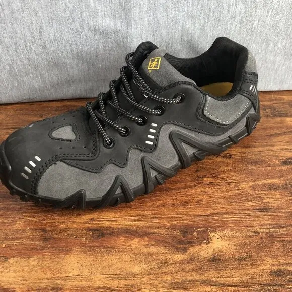 Terra Arrow Steele Toes Shoes Men’s Size 8 Black Gray Sneakers Safety Oil Resist