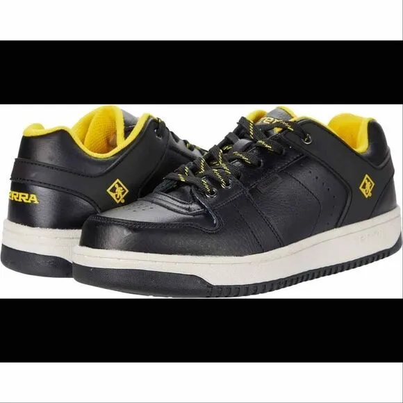 Terra Austin ST SP ESR CSA Black Work Shoes Sz 10