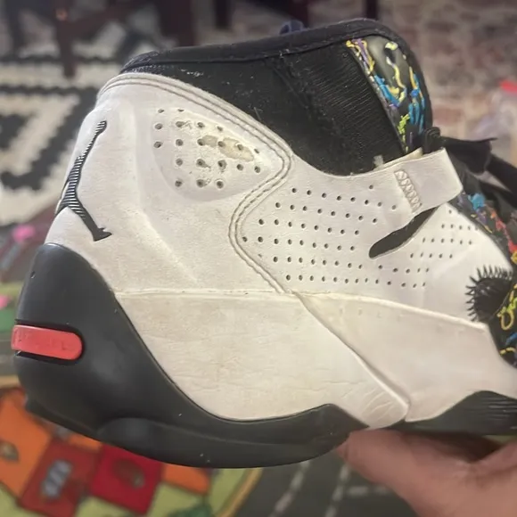 The Jordan Zion 2 (GS) Noah boys youth black white multi sneakers shoes