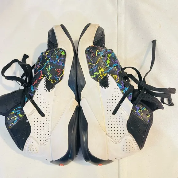 The Jordan Zion 2 (GS) Noah boys youth black white multi sneakers shoes