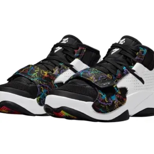 The Jordan Zion 2 (GS) Noah boys youth black white multi sneakers shoes