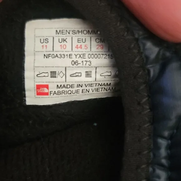 The North Face Men's Navy Blue ThermoBall Slippers 11