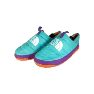The North Face Men's Nuptse US11 Transantarctic Blue Slip On Mule Slippers Shoes