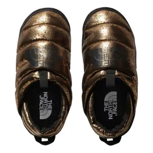 The North Face Nuptse Mule Slippers Winter Gold Size 6
