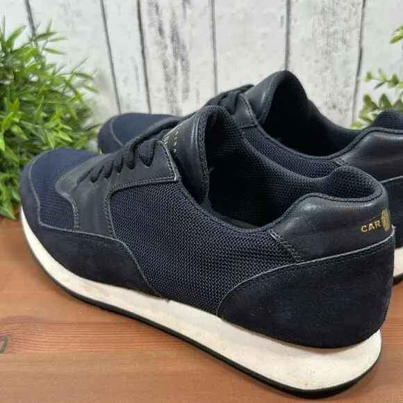 The Original Car Shoe Men's Suede Mesh Low Top Casual Sneakers Size 8