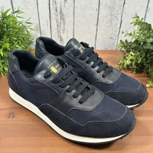 The Original Car Shoe Men's Suede Mesh Low Top Casual Sneakers Size 8