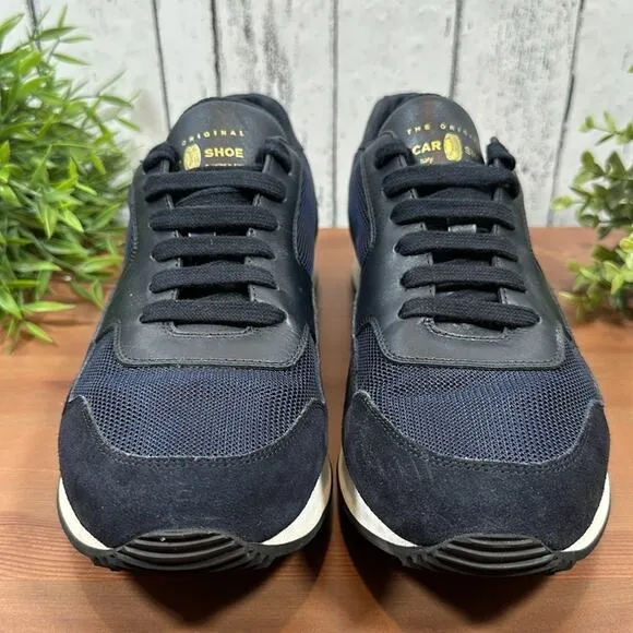 The Original Car Shoe Men's Suede Mesh Low Top Casual Sneakers Size 8