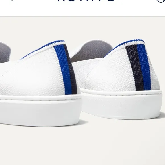 The Original Slip On Sneaker in Bright White Size 8
