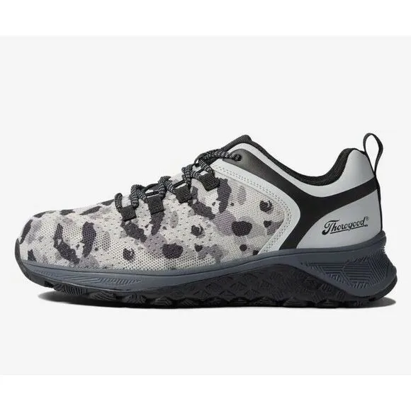 Thorogood AST Low Composite Safety Sneakers Men's Size 10‎ Camouflage Gray Shoes