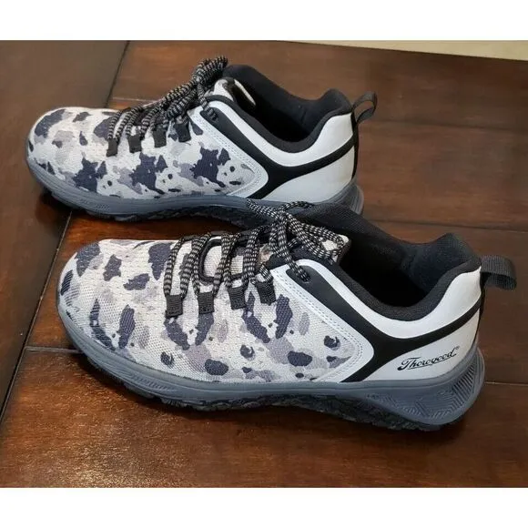 Thorogood AST Low Composite Safety Sneakers Men's Size 10‎ Camouflage Gray Shoes