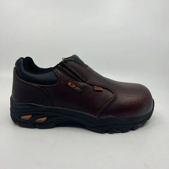Thorogood Unisex Adults I-Met2 Work Safety Boots Brown Leather Ankle M4 W6 M New