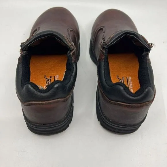 Thorogood Unisex Adults I-Met2 Work Safety Boots Brown Leather Ankle M4 W6 M New