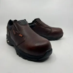 Thorogood Unisex Adults I-Met2 Work Safety Boots Brown Leather Ankle M4 W6 M New