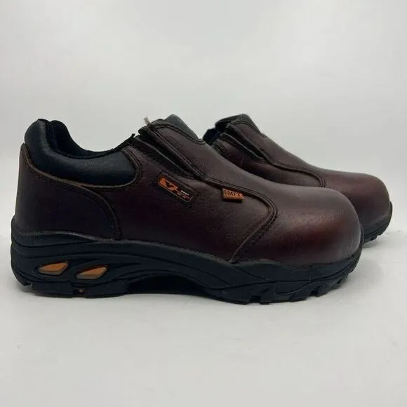 Thorogood Unisex Adults I-Met2 Work Safety Boots Brown Leather Ankle M4 W6 M New