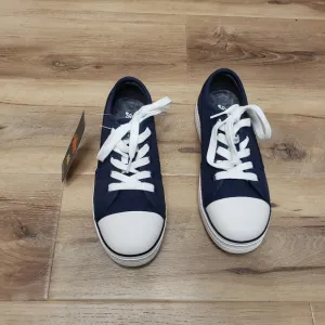 Thorogood Warehouse Won Low Top Navy Blue Composite Safety Toe Men's Size 7 Wome