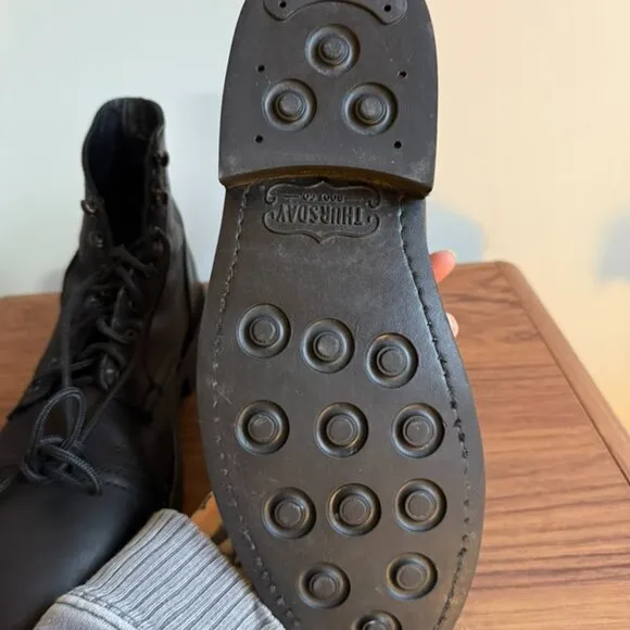 Thursday Boot Co. Captain Boots - Matte Black - Size 9 - Excellent Condition