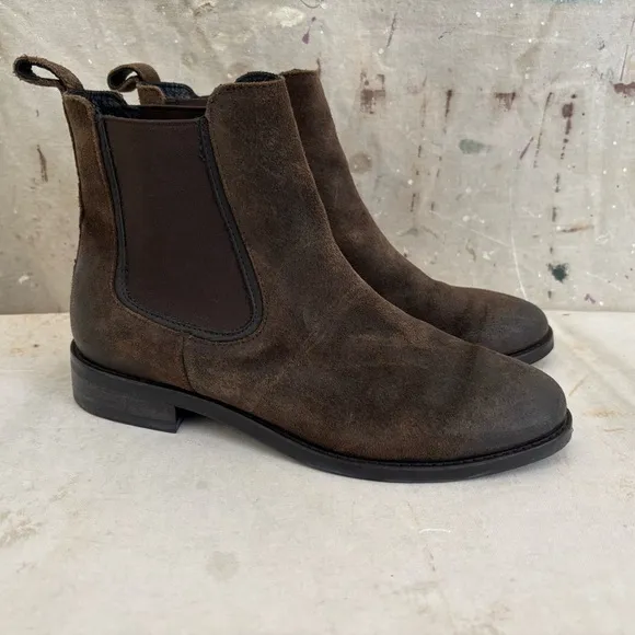 Thursday Boot Co Duchess Chelsea Suede Boots