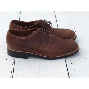 Thursday Statesman Men Tobacco Brown Leather Dress Shoes 6 / 40 WORN ONCE