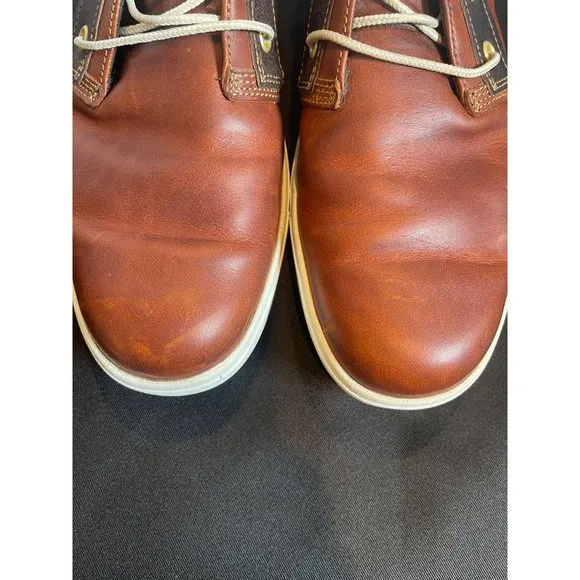 Timberland Amherst Men's High Top Chukka Leather Soft Boy Boots Brown Size 10.5