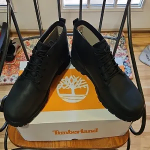 Timberland Black Boots Durable Nubuck Design