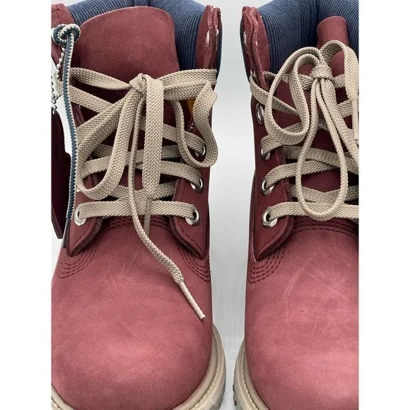 Timberland Dark Port Premium Leather‎ Boot Size 6