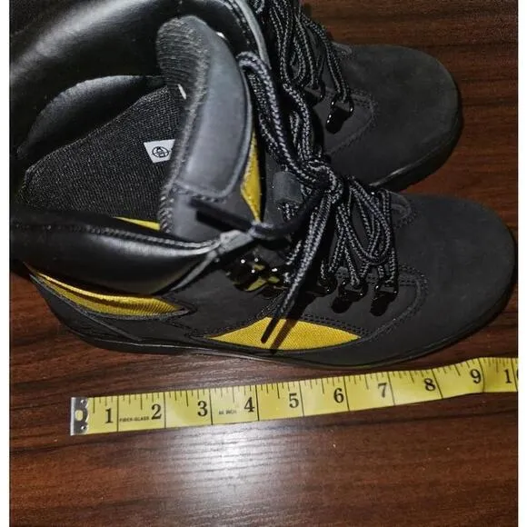 Timberland Field Boots Boys (Size 4) Black Yellow NEW WITHOUT BOX