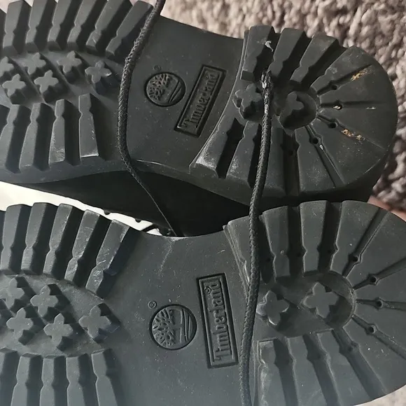 Timberland Kids Black Boots Size US 10