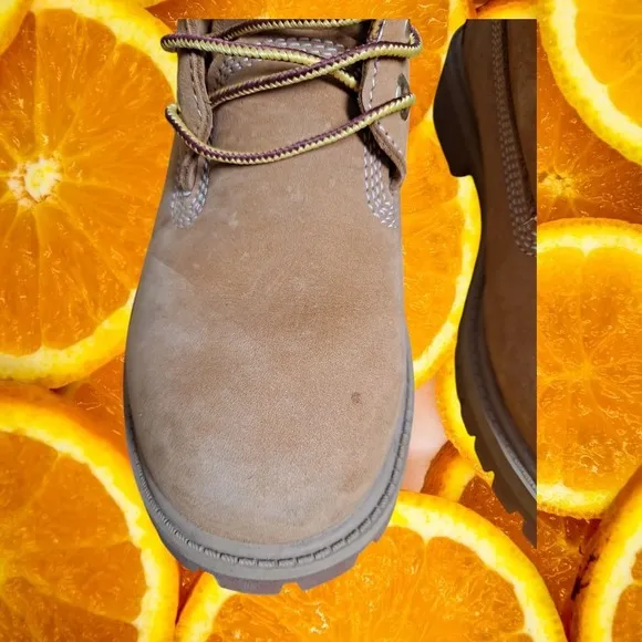 Timberland Kids' Boots Premium Waterproof Padded Collar Wheat Size 4.5