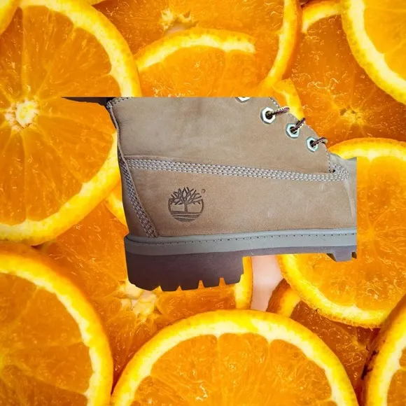 Timberland Kids' Boots Premium Waterproof Padded Collar Wheat Size 4.5