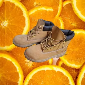 Timberland Kids' Boots Premium Waterproof Padded Collar Wheat Size 4.5