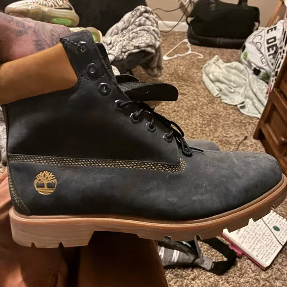 Timberland Men's Boots - Tan and Black