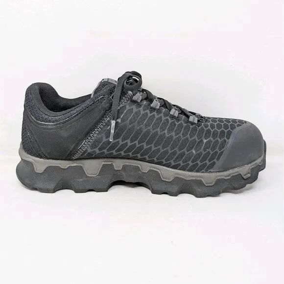 Timberland PRO 408 Powertrain Sport Men's 9.5 Alloy Safety Toe Work Sneaker SD35