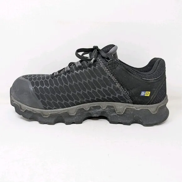 Timberland PRO 408 Powertrain Sport Men's 9.5 Alloy Safety Toe Work Sneaker SD35