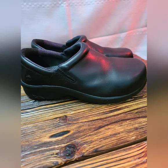 Timberland Pro Black Slip-On Safety Toe Work Shoes Womens Size 9.5 M