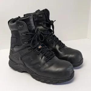 Timberland PRO Hypercharge Composite Toe Work Boots, Black, Men's 7 X-Wide